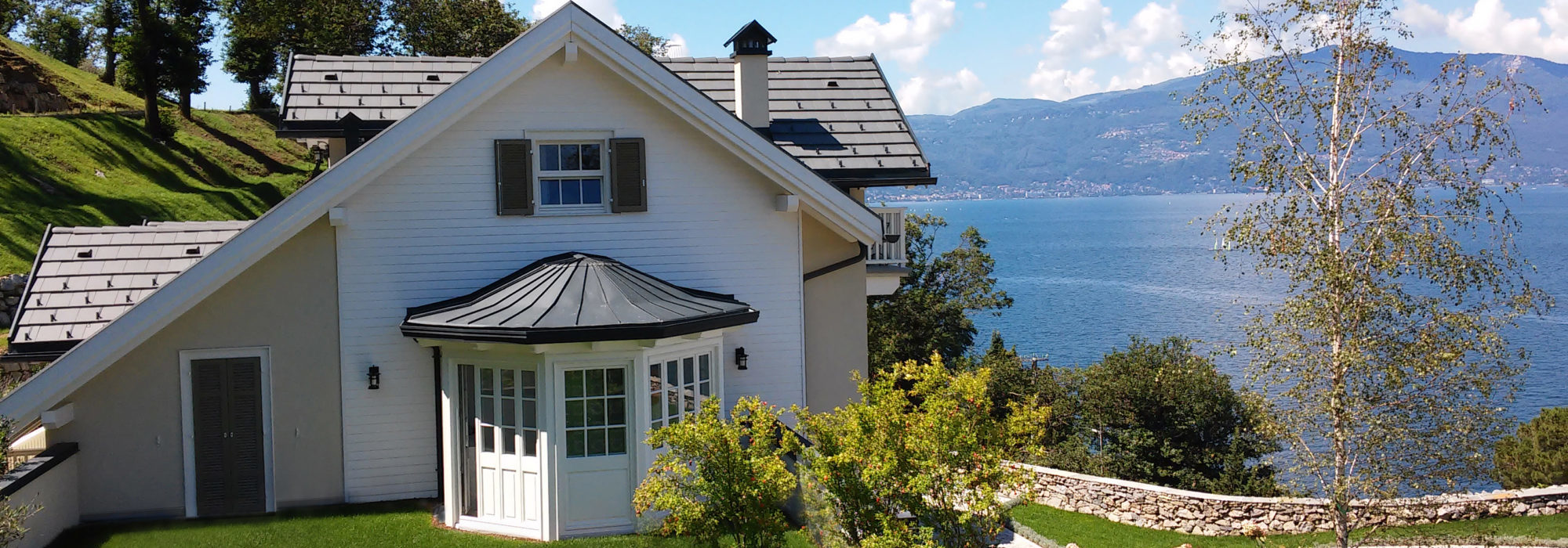 Villa stupenda con vista lago meravigliosa.